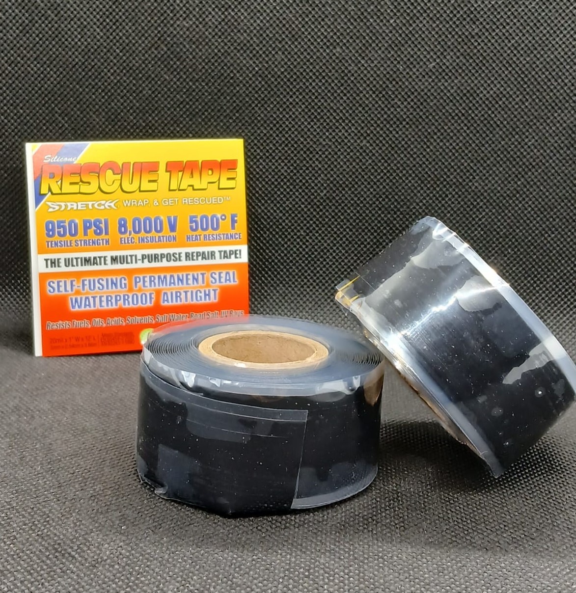 Cinta Rescue Tape Negro